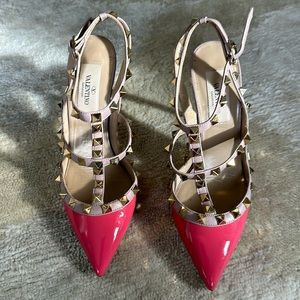 Valentino T-Strap Rockstud Pump